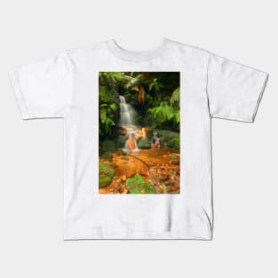 In The Valley of Orange & Green Kids T-Shirt